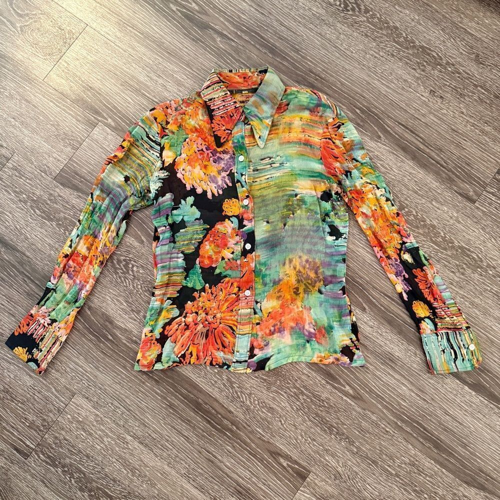 Frank Oliver Paris Vintage Button Up